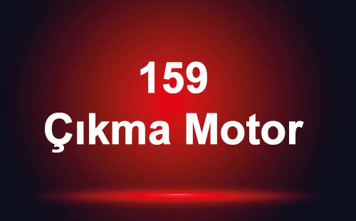 159 Çıkma Motor