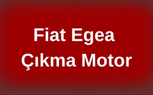 Fiat Egea Çıkma Motor