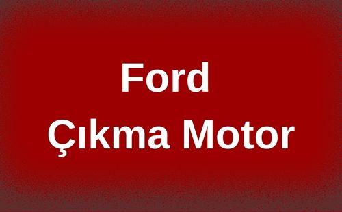 Ford Çıkma Motor